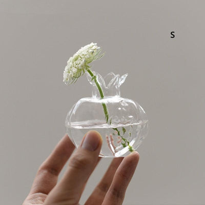 Pomegranate Glass Hydroponic Propagation Vase