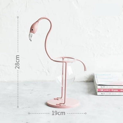 Tropical Flamingo Propagation Vase