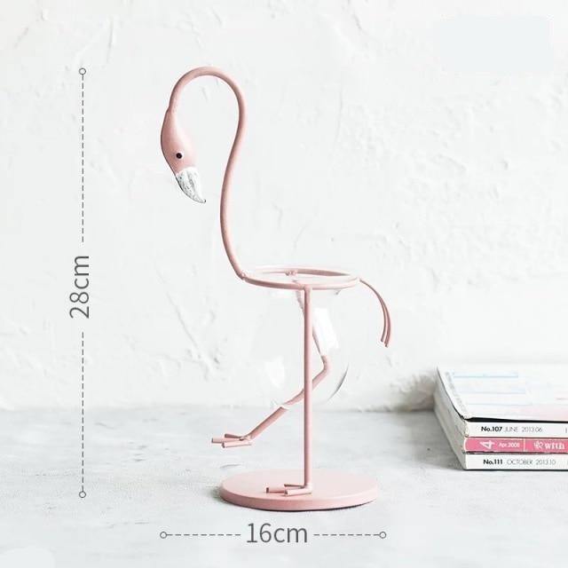 Tropical Flamingo Propagation Vase