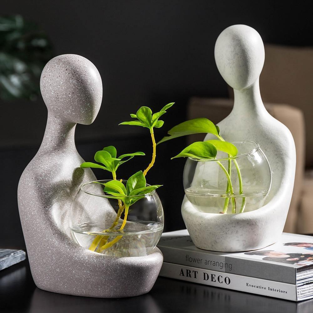 Liana Lighted Propagation Vases